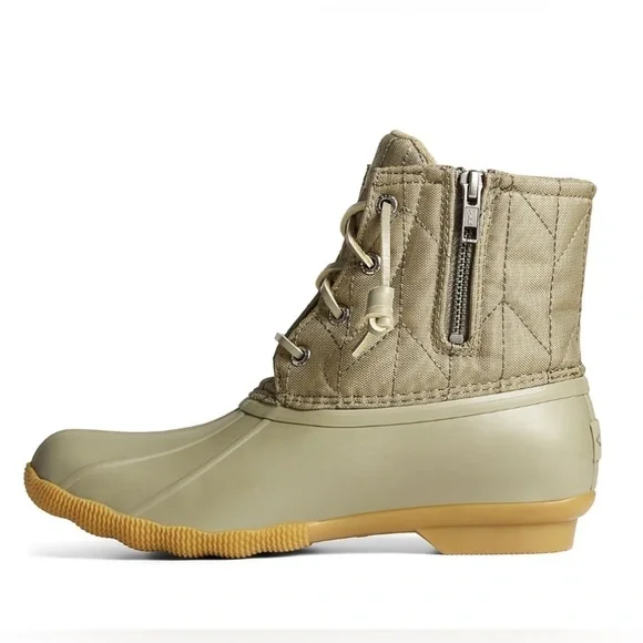 Sperry Saltwater Duck Boot Sage Green - Picture 4 of 7